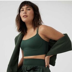 Aerie Hold Up! Sports Bra Green